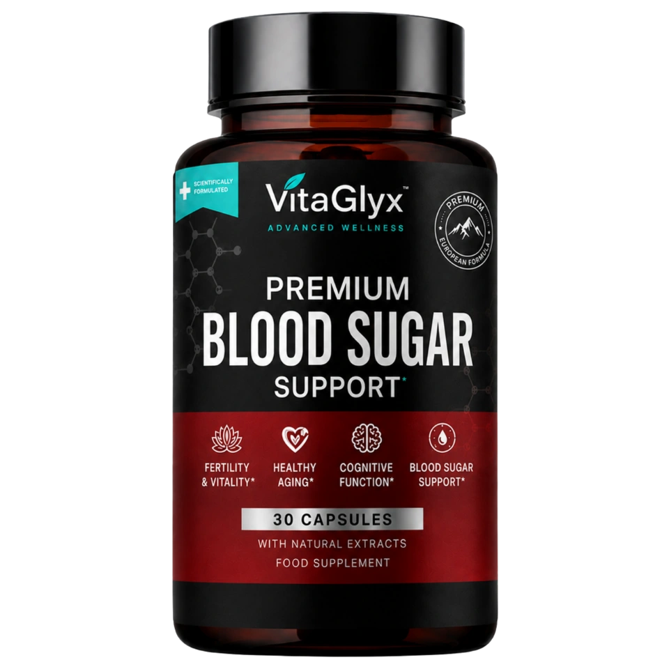 VitaGlyx Premium Blood Sugar Support bottle